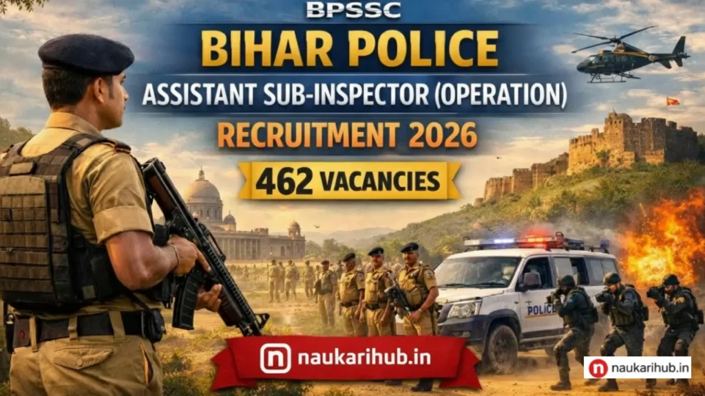 BPSSC Bihar Police Assistant Sub Inspector Recruitment 2026