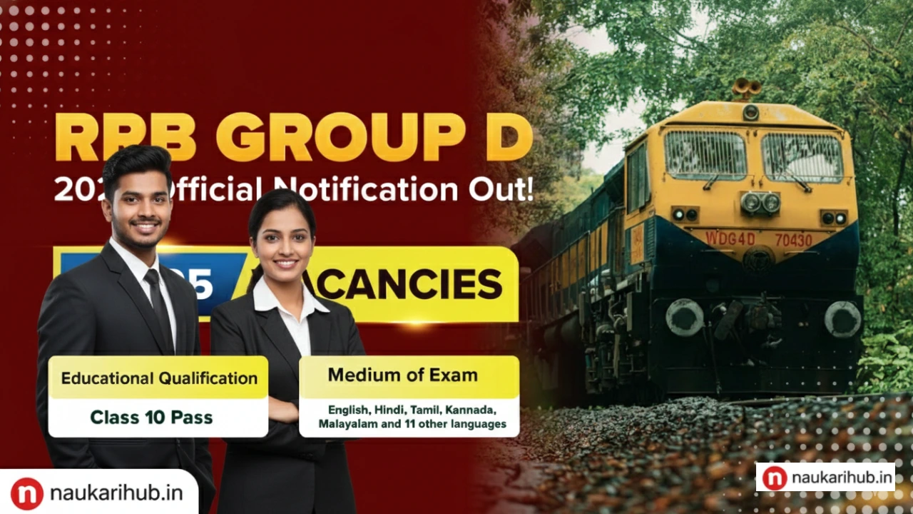 RRB Group D Notification 2026